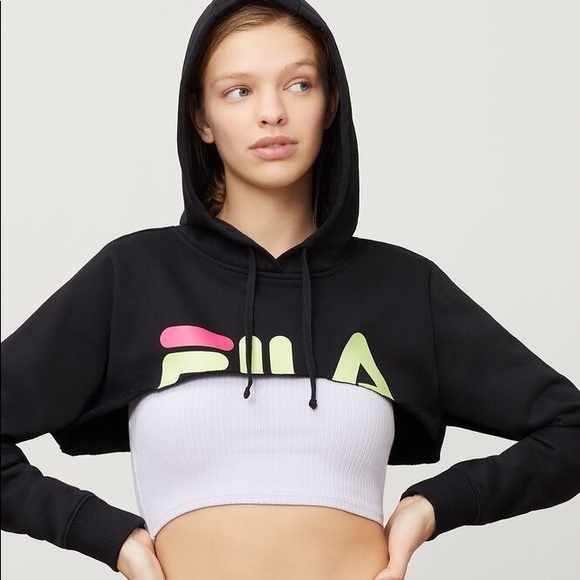 Fila | Tops | Fila Nelia Shrug Hoodie 